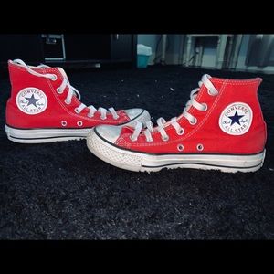 red high top converse
